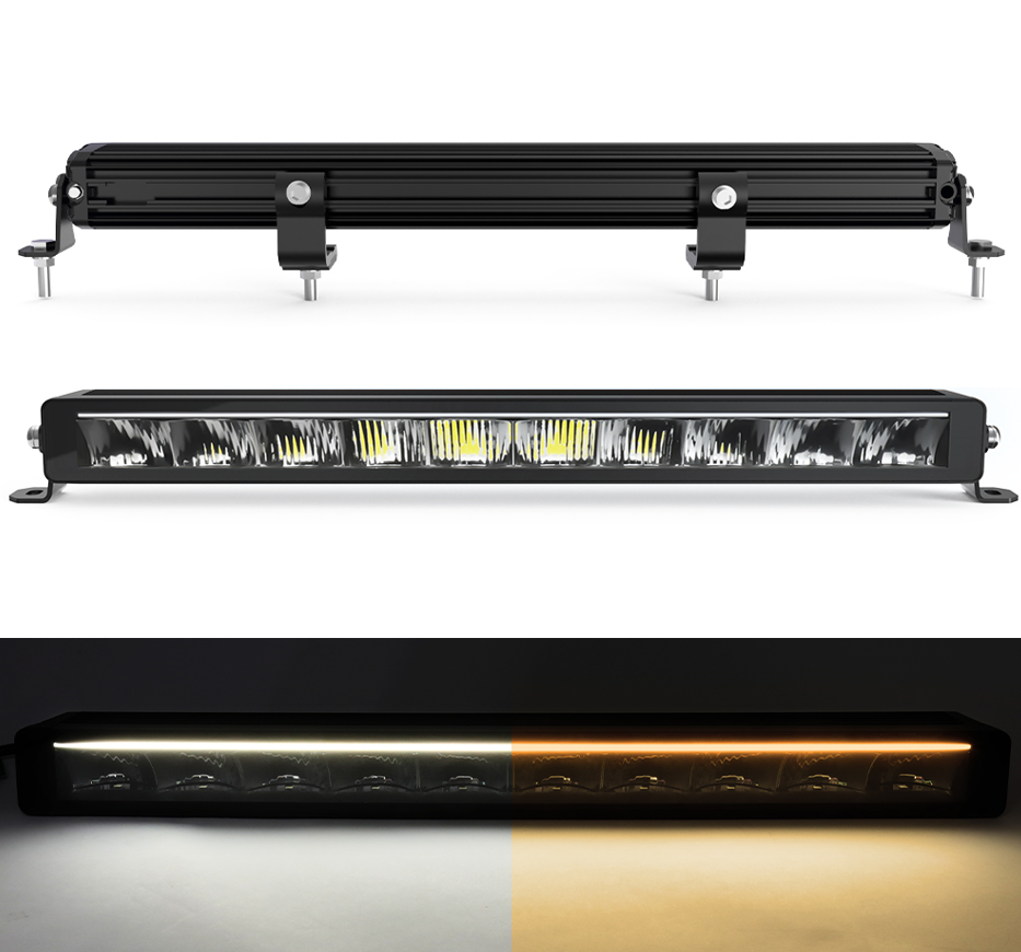 ლედ სანათი 52" - 1343*90*72mm - 390W სტანდარტული ნათებით (DRIVING BEAM)